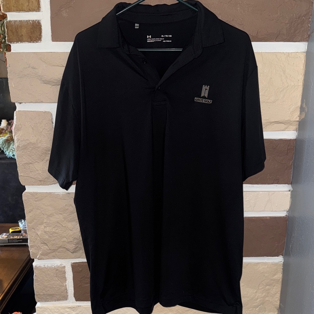 Under Armour Men's Polo in Classic Black